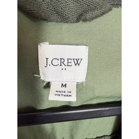 J.Crew Green Utility Field Jacket Women’s Size M - Picture 5 of 6